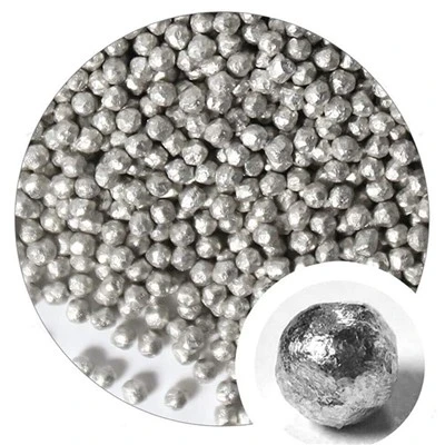 500g mayezyòm metal chaplèt 99.99% pi Mg metal granules ti pèl 6mm pou materyèl alyaj fabrikasyon brikoleur atizana dekorasyon